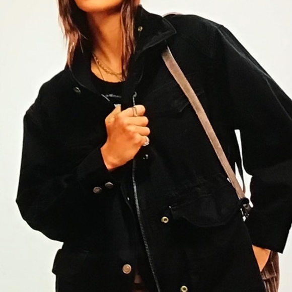 We The Free size xs Anya Utility Black Jacket - Picture 3 of 8